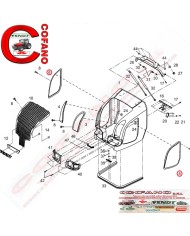 Kit lamiera dx - sx Fendt favorit 900