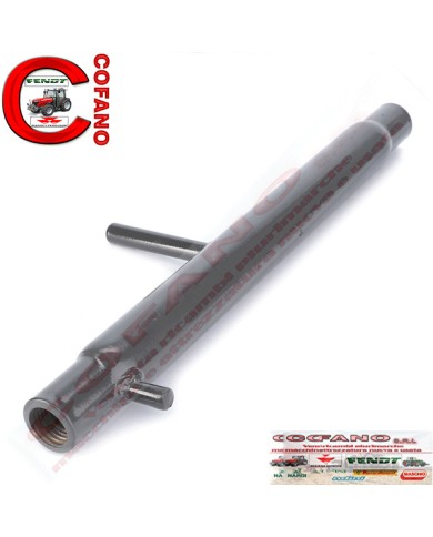Tubo 3° punto Fendt 100 Farmer lungh. 470 mm Ø interno 25 mm