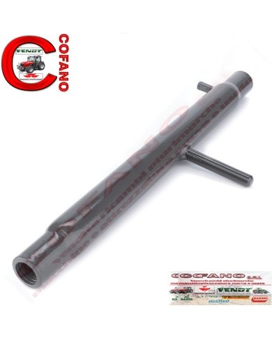 Tubo 3° punto Fendt 100 Farmer lungh. 470 mm Ø interno 25 mm