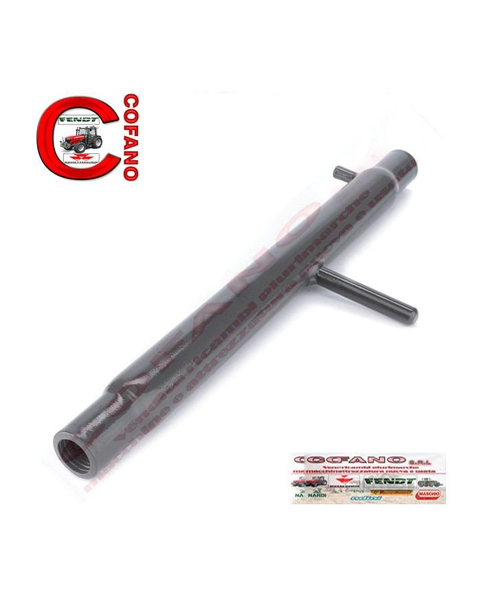 Tubo 3° punto Fendt 100 Farmer lungh. 470 mm Ø interno 25 mm