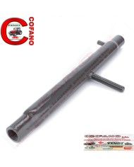 Tubo 3° punto Fendt 100 Farmer lungh. 470 mm Ø interno 25 mm