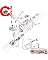 Leva retromarcia Massey Ferguson 6000-7000