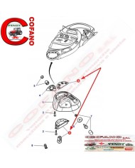 Modulo display cambio marcia Massey Ferguson serie 5000-6000