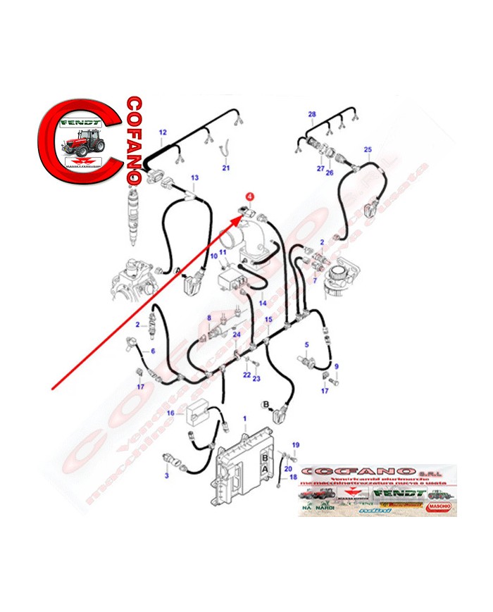 Sensore di pressione MF 3000-4000-5000-6000-7000-8000