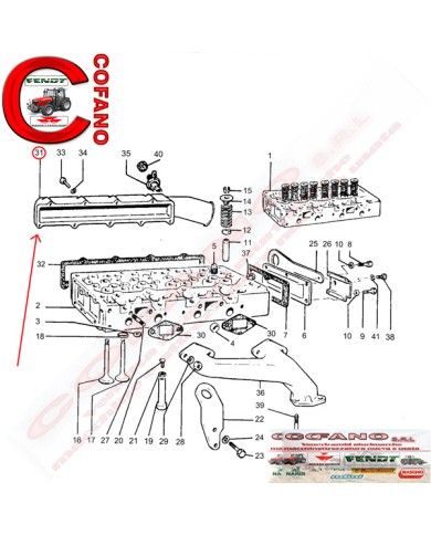 Collettore per MF serie 100-200-65