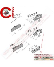 Comando riscaldamento 3786660M95 MF serie 6000-7000-8000