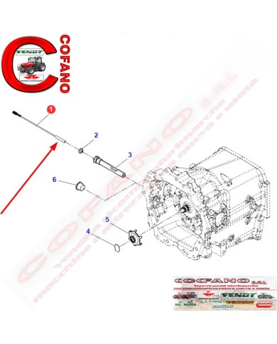 Trasduttore 4300238M4 MF serie 6000-7000 Trasduttore 4300238M4 MF serie 6000-7000