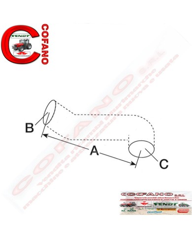 Tubo flessibile Ø 38 x Lungh. 270 mm MF 100-200-3000-4200 Tubo flessibile Ø 38 x Lungh. 270 mm MF 100-200-3000-4200