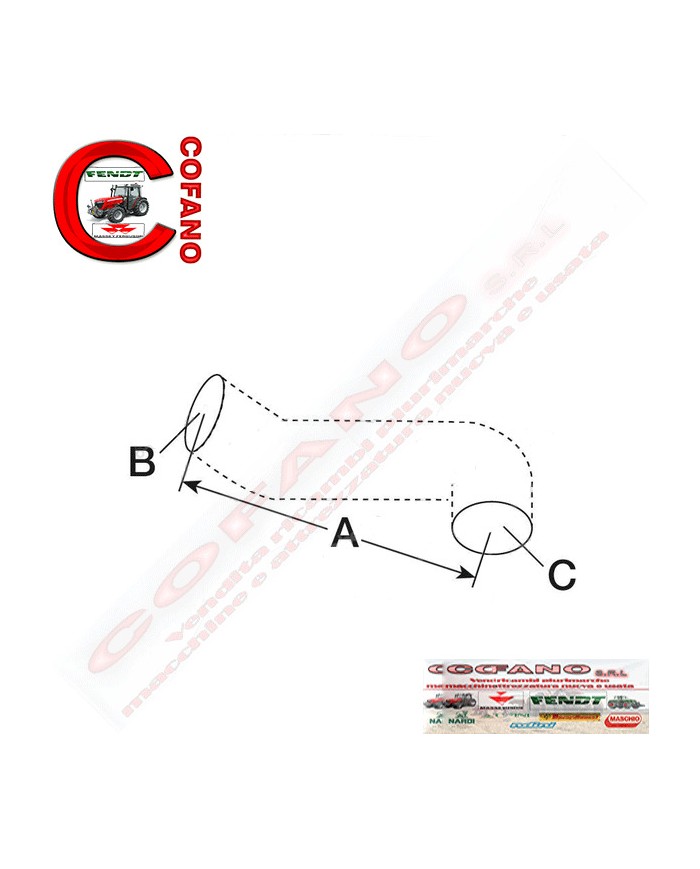 Tubo flessibile Ø 38 x Lungh. 270 mm MF 100-200-3000-4200