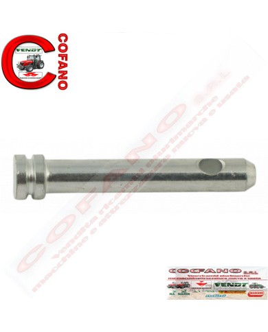 Perno per 3° punto con battuta Lungh. 135 mm x Ø esterno 25 mm Perno per 3° punto con battuta Lungh. 135 mm x Ø esterno 25 mm