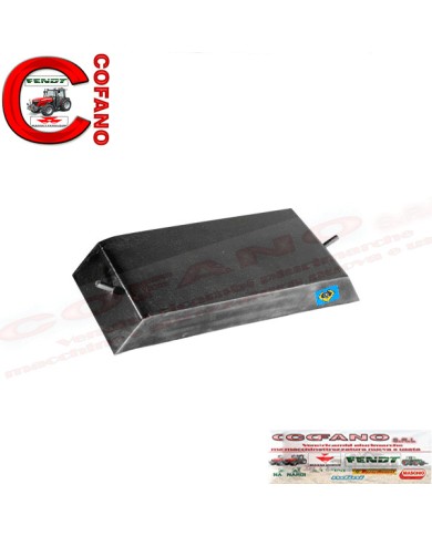 Tampone in gomma centrale per scuotitore compatibile con Berardinucci P75