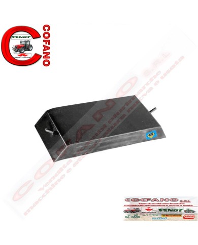 Tampone in gomma centrale per scuotitore compatibile con Berardinucci P70