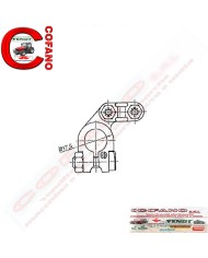Morsetto batteria sinistro positivo
