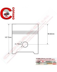 Pistone 734460Z91 Agco Ø 91.48 mm Pistone 734460Z91 Agco Ø 91.48 mm