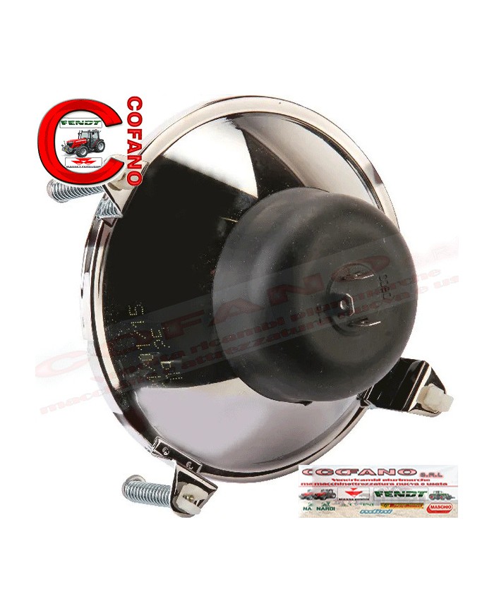 Faro anteriore rotondo Cobo Dx Sx per trattori