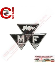Emblema MF in metallo 35-35X