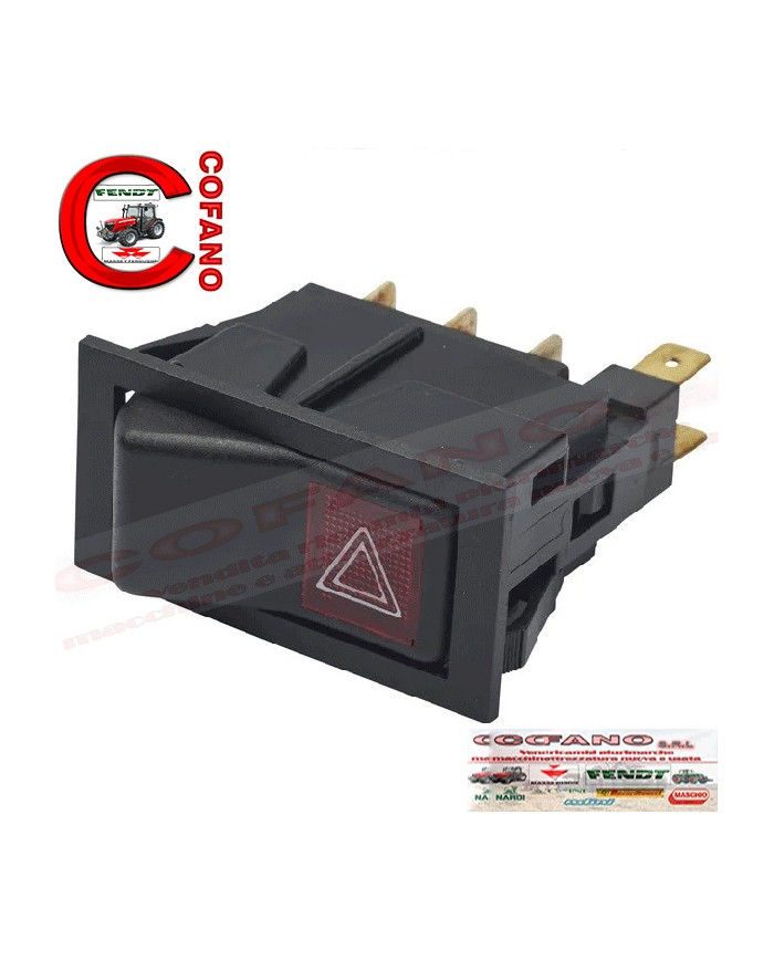 Interruttore luci emergenza Massey Ferguson Landini