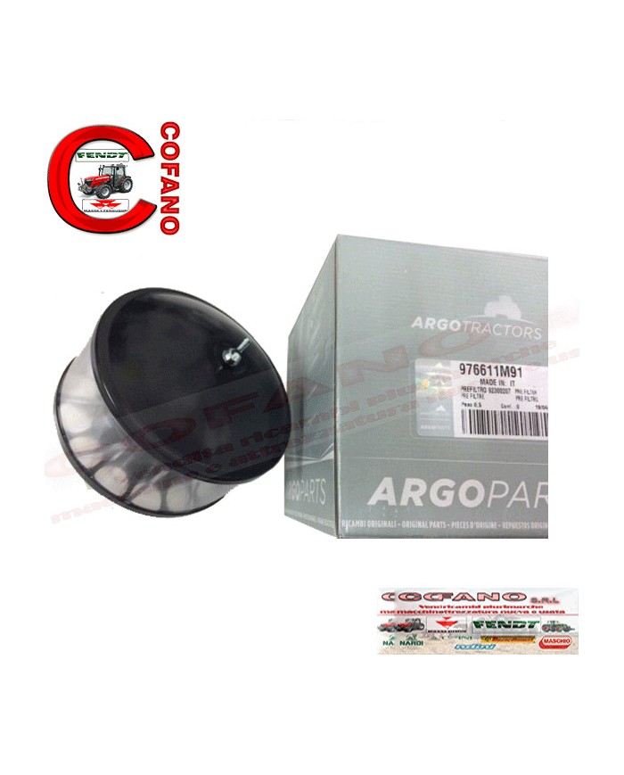 Prefiltro a bagno d'olio 58 mm Landini Massey Ferguson