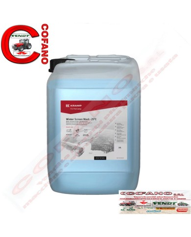 Liquido lavavetri invernale 20L - 25°C