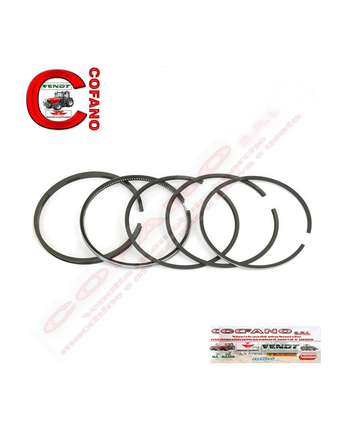 Kit 5 fasce elastiche pistone