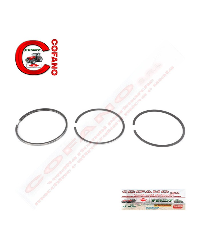 Kit Agco 747428M91 fasce elastiche pistone