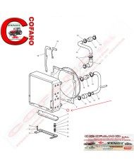Radiatore acqua SHL adattabile MF serie 3300-3400