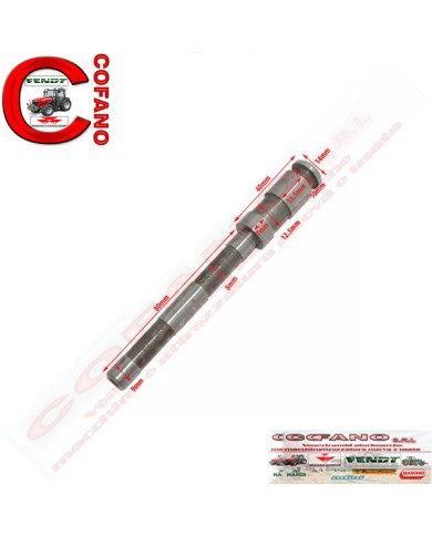 Albero pompa idraulica Massey Ferguson Landini