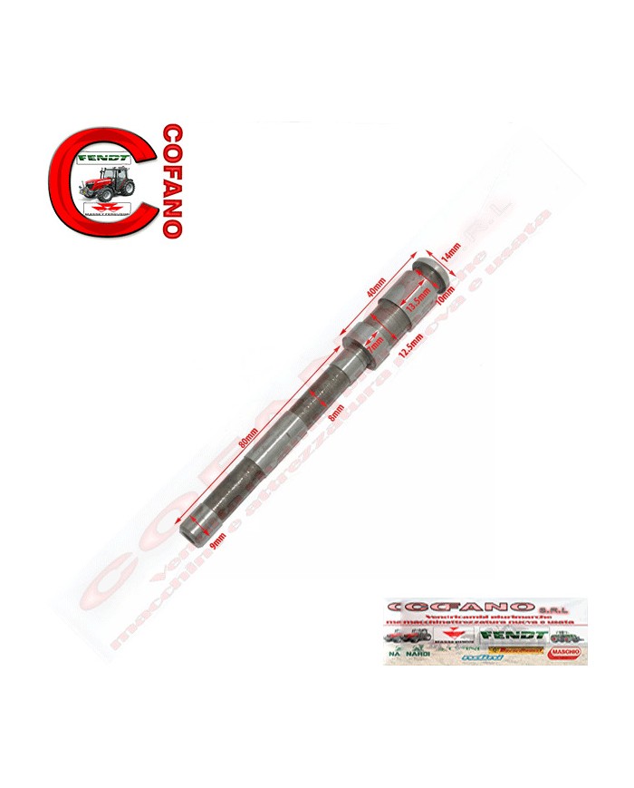 Albero pompa idraulica Massey Ferguson Landini