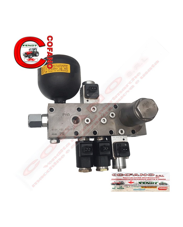Blocco valvole Agco G931100600011 Fendt 900