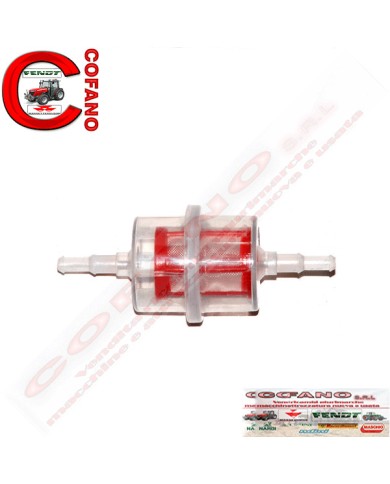 Prefiltro gasolio Ø 6/8 mm Lungh 125 mm