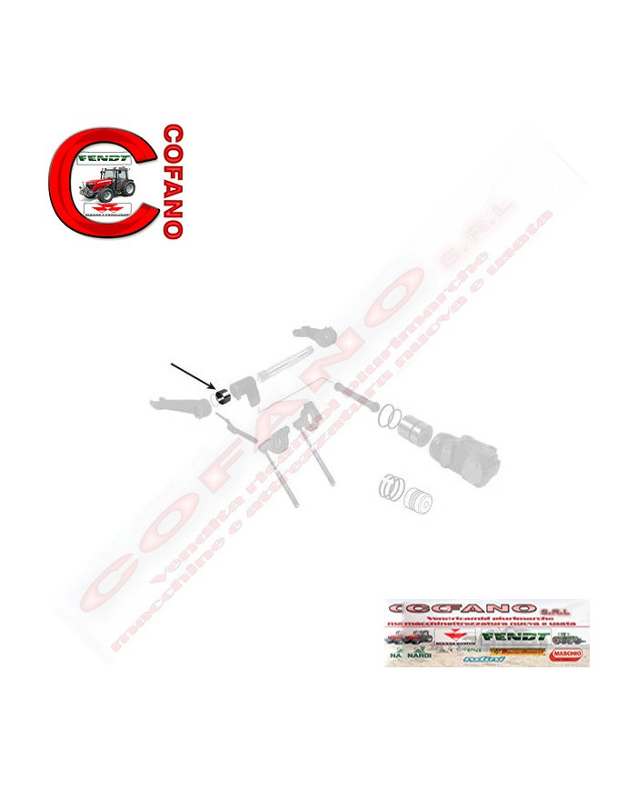 Boccola Ø 55 x 60 mm Lungh 70 mm