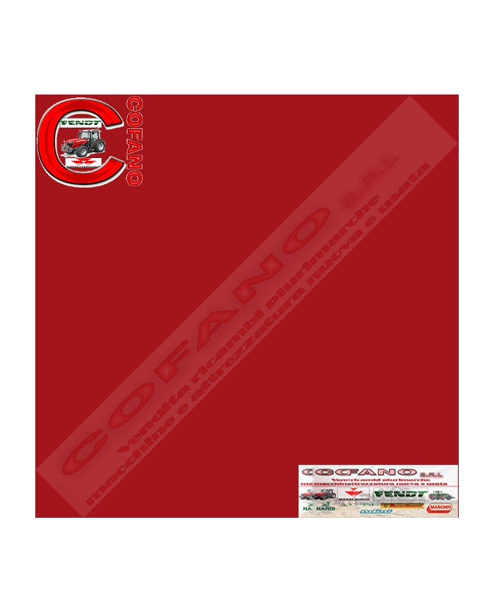 Vernice 1 L Super rosso Massey Ferguson