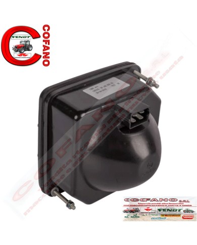 Faro anteriore quadrato 3 luci 02050100 Goldoni