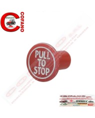 Pomello pulsante stop motore