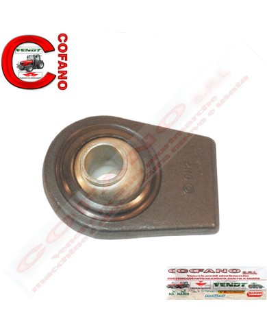 Supporto rotula snodo sferioco piatto a saldare 27.5 mm