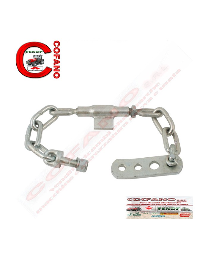 Catena imbrigliamento 2 2 maglie con piastra