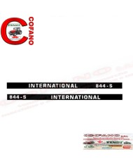 Kit decalcomania cofano 1091221R1-1091222R1 trattore Case IH 844 S