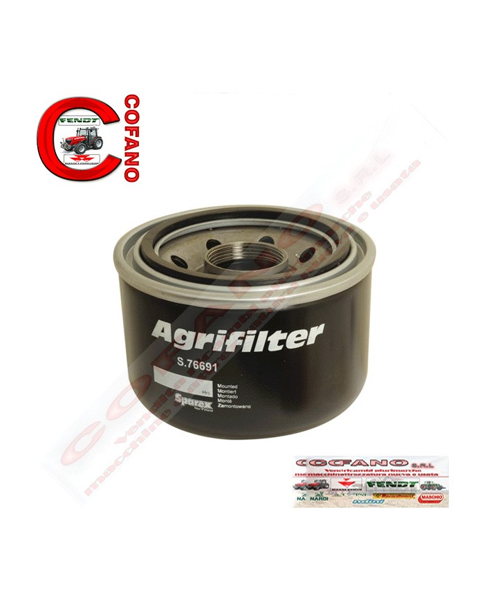 Filtro idraulico H 100 mm Ø 135/99 mm Filtro idraulico H 100 mm Ø 135/99 mm