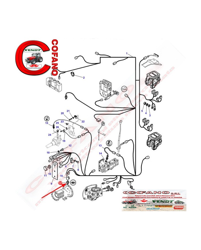 Interruttore differenziale 3763601M1 MF serie 200-300-400-4000-5300