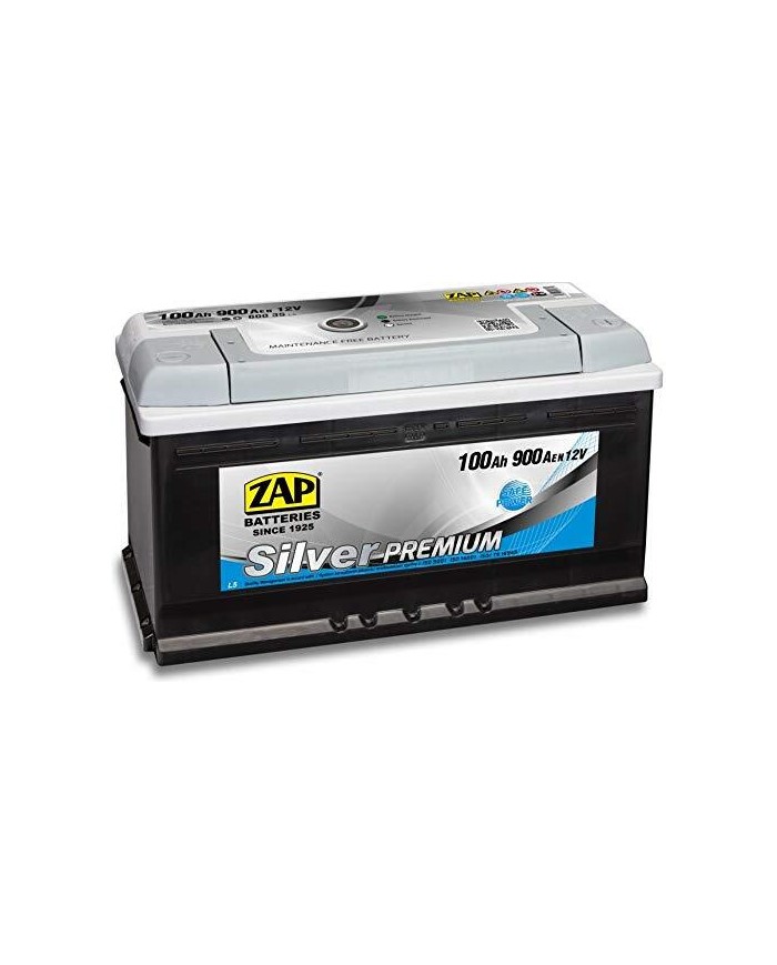 Batteria ZAP 100AH 900A Silver Premium 350x175x190 Batteria ZAP 100AH 900A Silver Premium 350x175x190