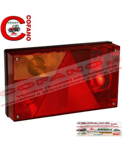 Fanale multifunzione universale per rimorchi e camion