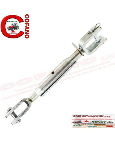 Braccio laterale sollevatore registrabile per trattore cm 35/53 tirante mecc