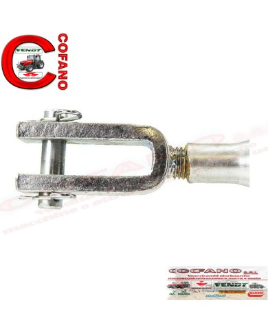 Braccio laterale sollevatore registrabile per trattore cm 35/53 tirante mecc