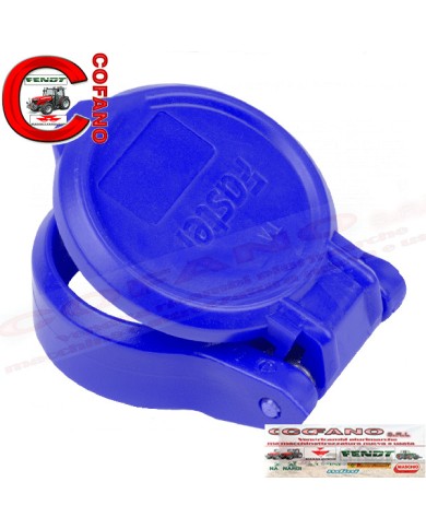 Tappo automatico per innesti rapidi blu