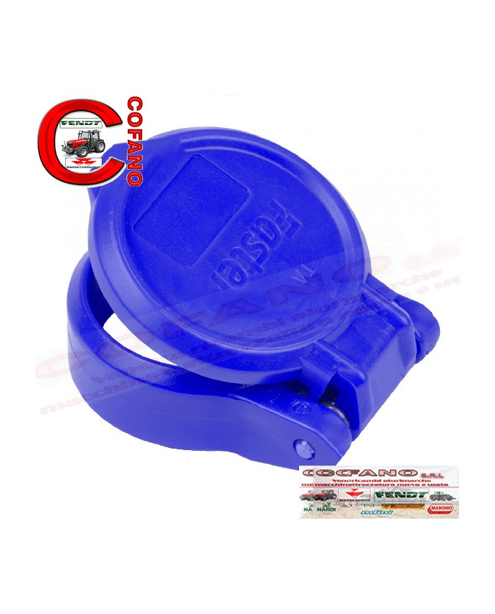 Tappo automatico per innesti rapidi blu