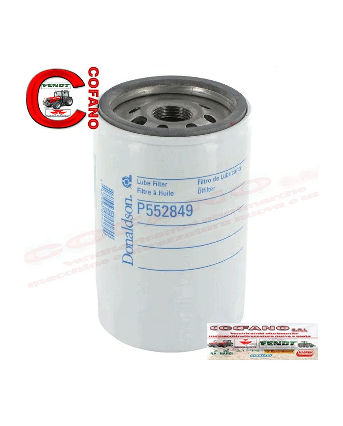 Filtro olio Donaldson P552849