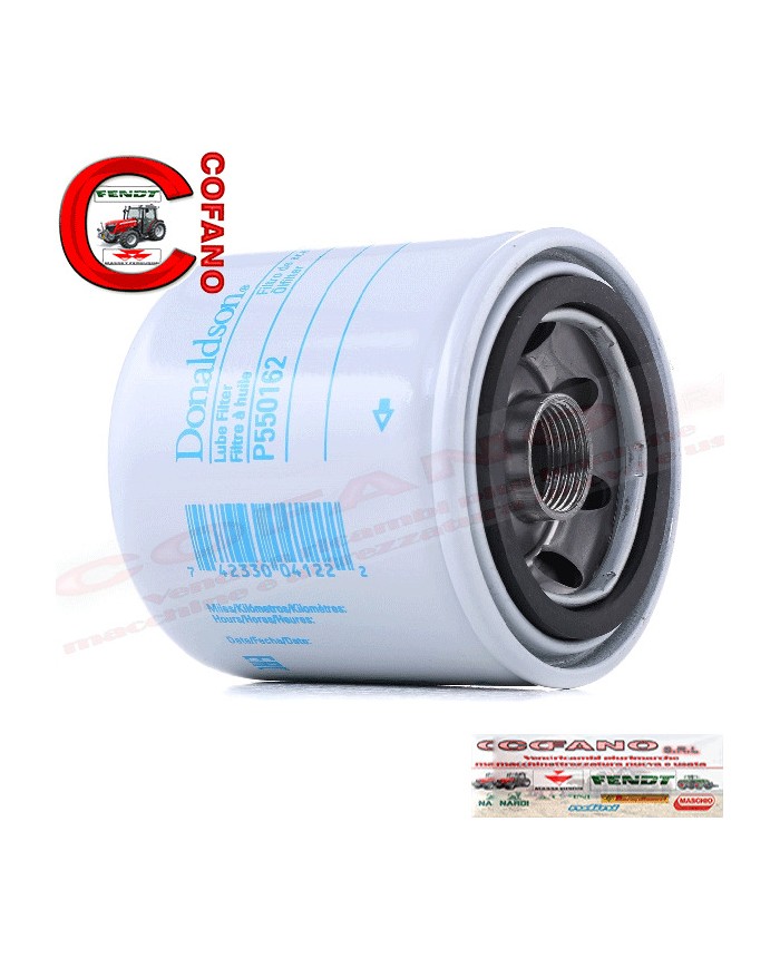 Filtro olio Donaldson P559418 Ø 95x139 mm Fendt
