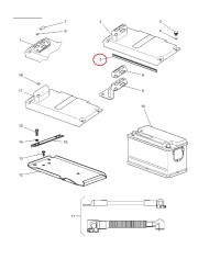 Guarnizione batteria Massey Ferguson - SDF - SHL