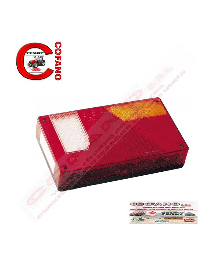 Fanale Multifunzione Universale per rimorchi e Camion con retromarcia Cermag