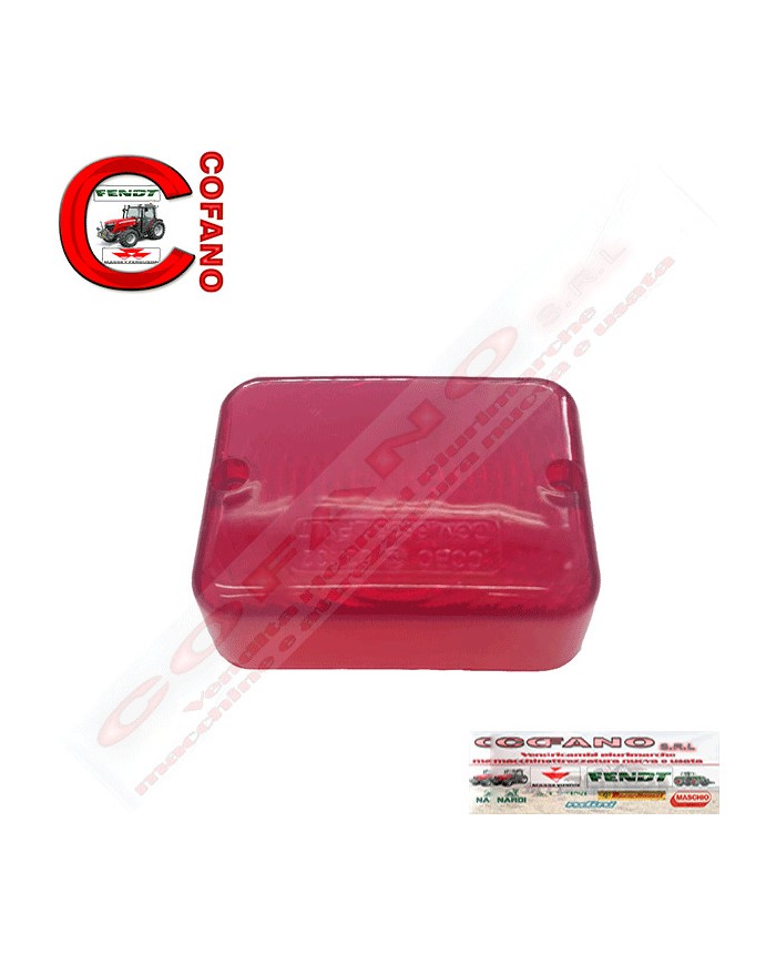 Gemma fanalino rossa cobo 80x60 mm